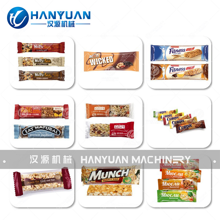 HY-P400 Full-Automatic Cereal Bar Packing machine