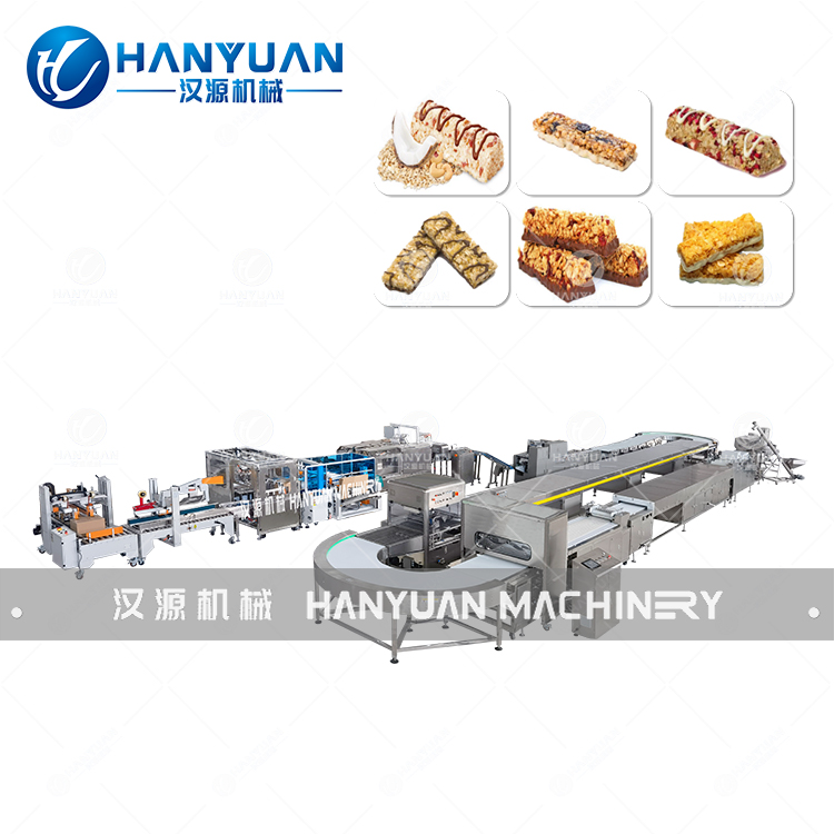 Automatic Chocolate Cereal Bar Production Line